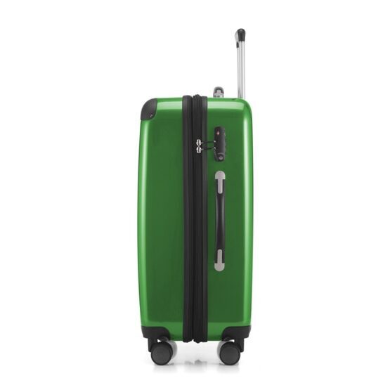 Alex - Kit de valises TSA Vert, S/M/L
