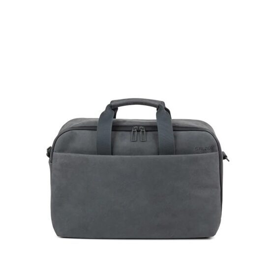 Sacoche business Leather WORKBAG in Slate Grey