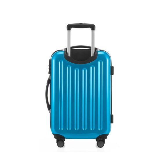 Alex - Ensemble de valises TSA bleu cyan, S/M/L