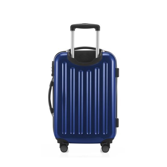 Alex - Ensemble de valises TSA bleu foncé, S/M/L