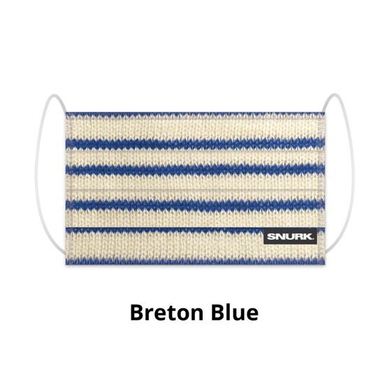 Masque de protection SNURK modèle Breton Blue