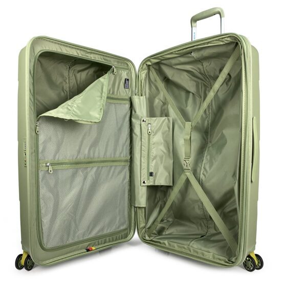 Zip2 Luggage - Valise rigide L en kaki