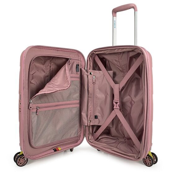 Zip2 Luggage - Valise rigide S en rose