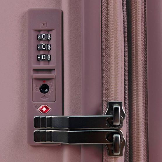 Zip2 Luggage - Valise rigide M en rose
