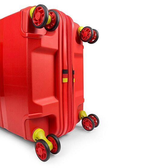Zip2 Luggage - Jeu de 3 valises rouge