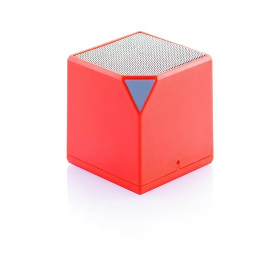 Cube Bluetooth - Haut-Parleur en rouge