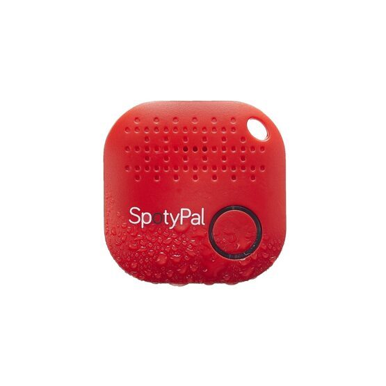 SpotyPal Bluetooth Tracker - Le chercheur de choses - rouge