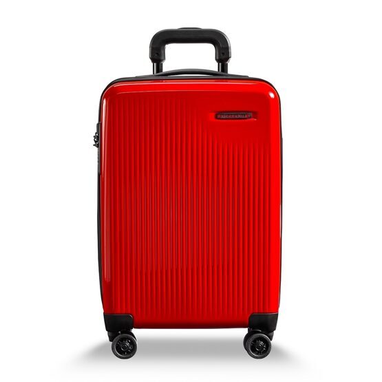 Sympatico, International Carry-On expandable Spinner in  feu rouge