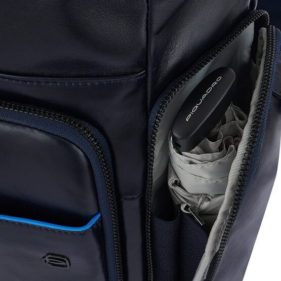 B2 Revamp - Sac à dos pour ordinateur portable Fast Check avec compartiment pour iPad® et protection contre la pluie, bleu