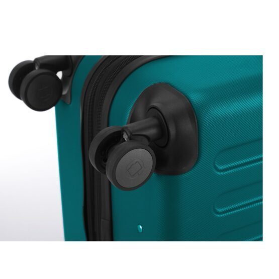 Spree - Bagage à main rigide mat avec TSA en vert aqua