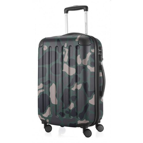 Spree - Bagage à main rigide mat avec TSA en camouflage