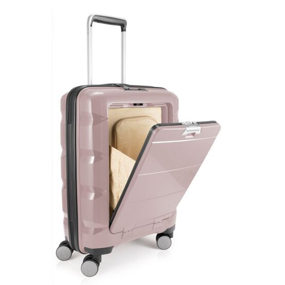 Britz - Bagage à main avec TSA et compartiment pour ordinateur portable en vieux rose