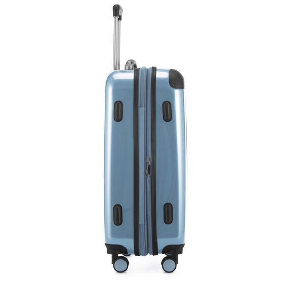 Alex - Handgepäck Hartschale glänzend mit TSA in Poolblau