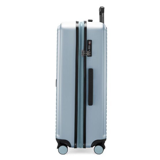 Mitte - Grande valise coque dure en bleu piscine