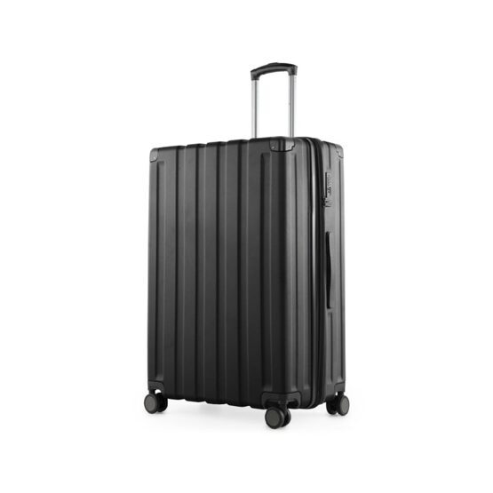 Q-Damm - Grande valise rigide noire