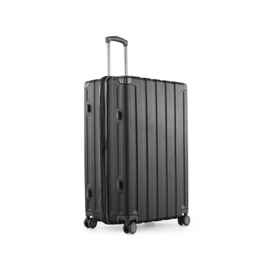 Q-Damm - Grande valise rigide noire