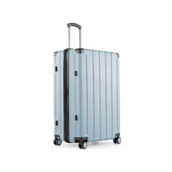 Q-Damm - Grande valise coque dure bleu piscine