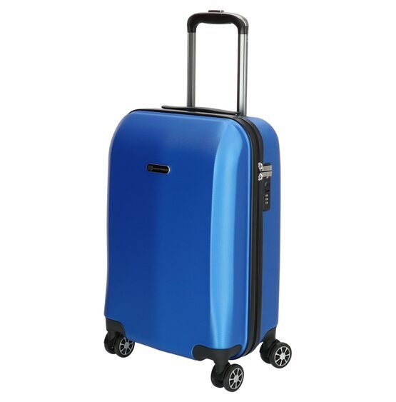 Trolley de bagages à main Atlanta bleu acier