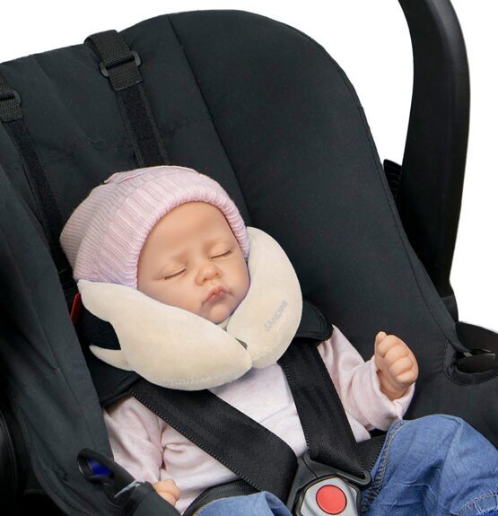 SleepFix Baby - Oreiller avec fonction de soutien pour bébé en nature