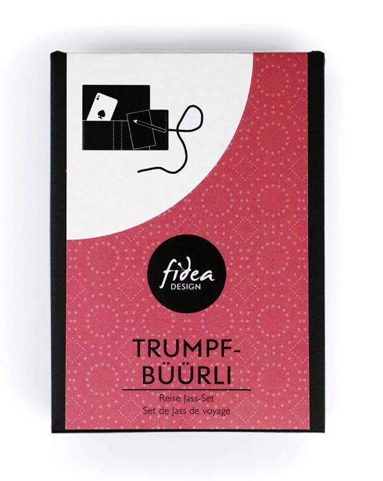 Travel Jass Set Trump-Büürli Cartes françaises