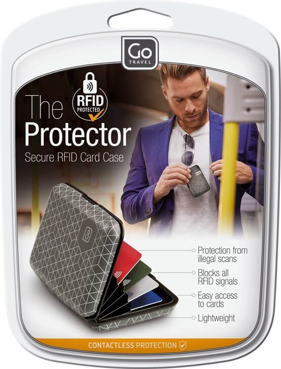 The Protector -RFID-Kartenetui aus Aluminium
