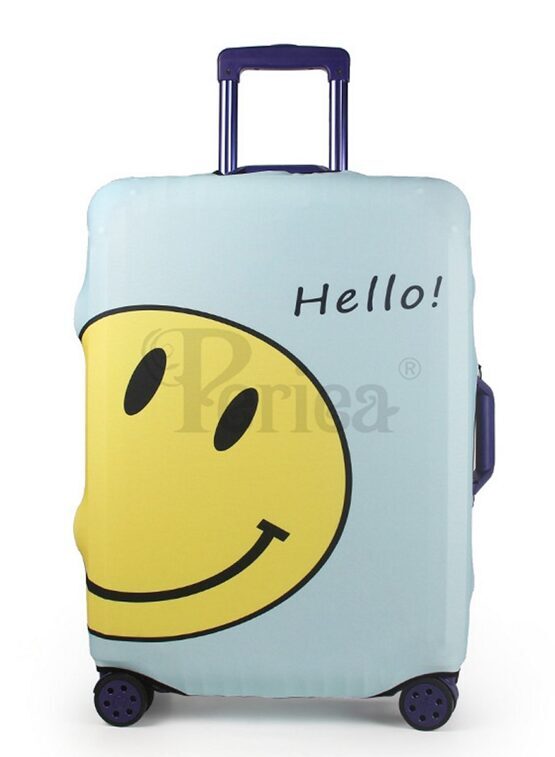 Housse de valise Smiley Face Small (45-50 cm)