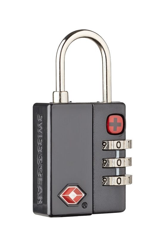 Travel Sentry Approved Combination Lock in Schwarz