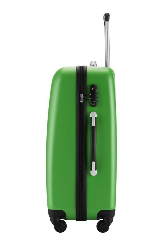 Wedding, bagage à main rigide avec TSA surface mate, vert pomme