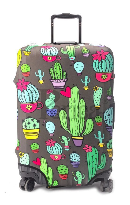 Housse de valise Cactus moyen (55-60 cm)