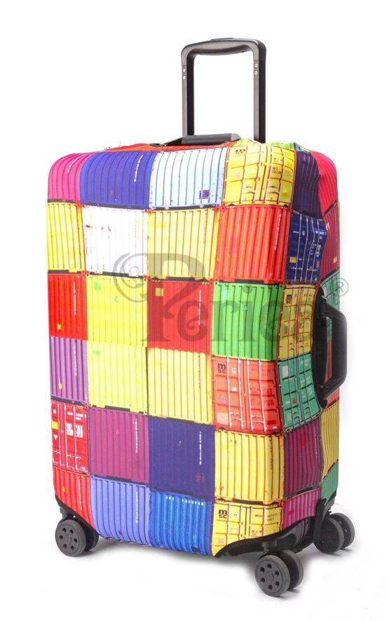 Housse de valise Colourful Squares Medium (55-60 cm)
