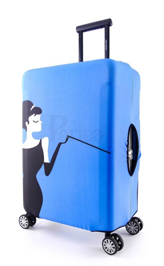 Housse de valise Blue Lady Medium (55-60 cm)