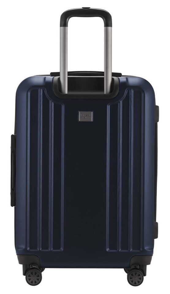X-Berg, Valise rigide avec TSA surface mate, bleu foncé